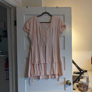 vintage pink dress